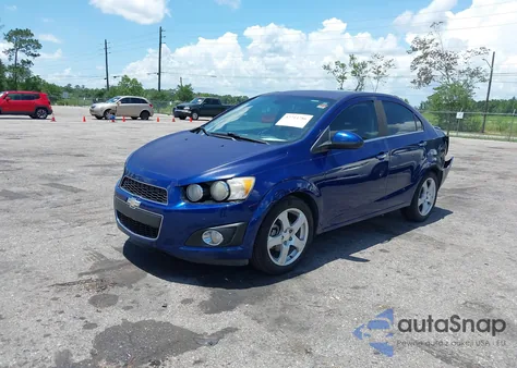 2013 Chevrolet Sonic Ltz Auto из США, поврежденный, VIN 1G1JE5SH1D4151118